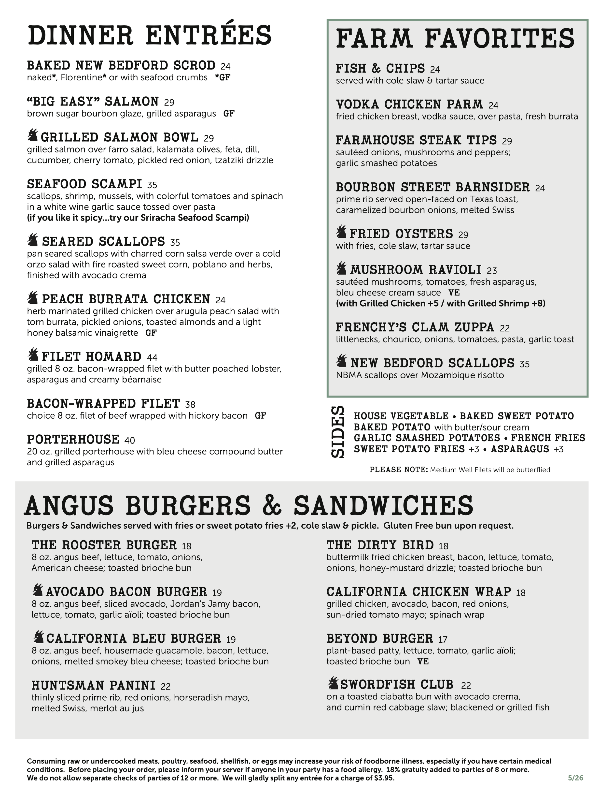 Menu | Discover Delicious Local Cuisine Today — Bittersweet Farm